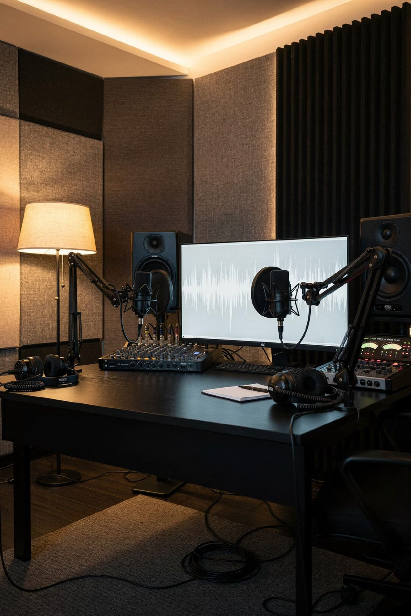 Set de podcast 4K de Royal Studios